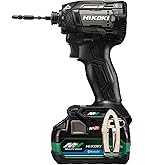 HiKOKI ハイコーキ 36V　充電式インパクトドライバ　充電器・充電池2個・ケース付 WH36DC2XPDSZ ディープオーシャンブルー Amazon | HiKOKI(ハイコーキ)【旧型】 36Vインパクトドライバ ディープ